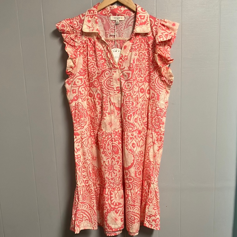 NWT Umgee Print Dress Size XL New With Tags